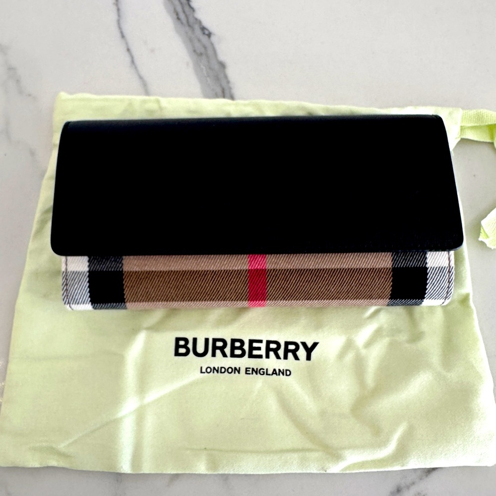 Burberry Halton Check Wallet